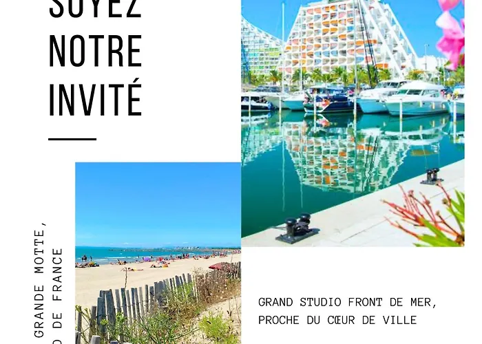 דירה Grand Front De - Climatiser Avec Place De Parking לה גרנד מוט