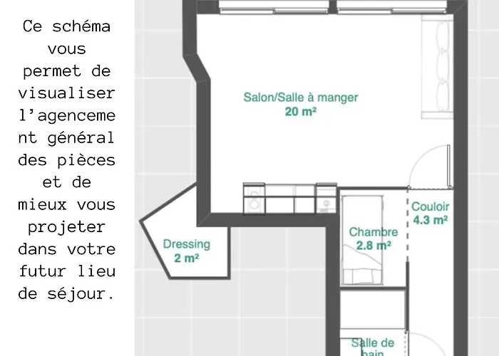 Grand Front De - Climatiser Avec Place De Parking *