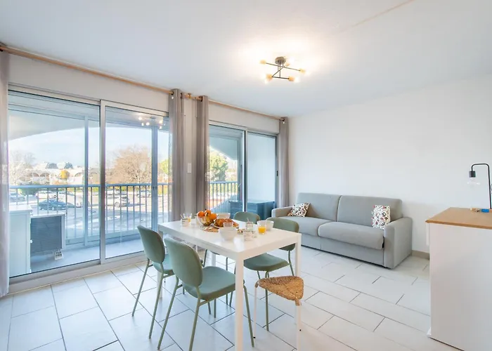 Grand Front De - Climatiser Avec Place De Parking * לה גרנד מוט