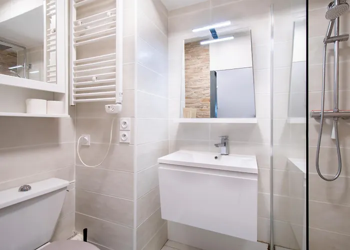 Grand Front De - Climatiser Avec Place De Parking לה גרנד מוט