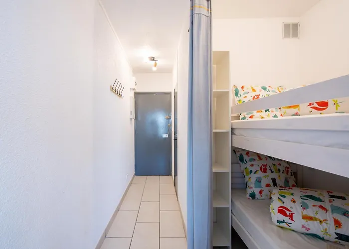 Grand Front De - Climatiser Avec Place De Parking דירה *