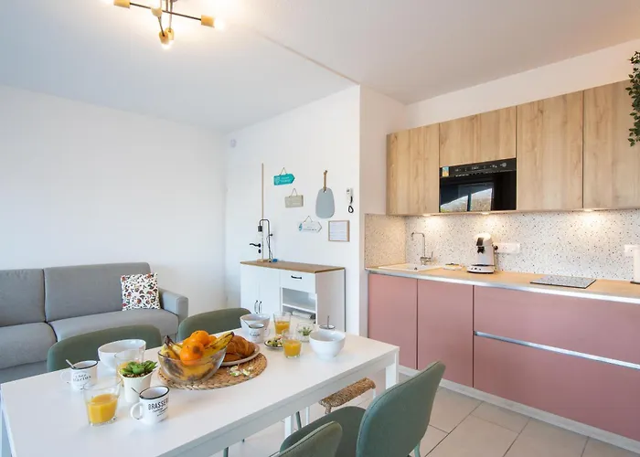 דירה Grand Front De - Climatiser Avec Place De Parking לה גרנד מוט