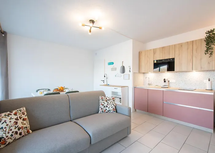 דירה Grand Front De - Climatiser Avec Place De Parking לה גרנד מוט