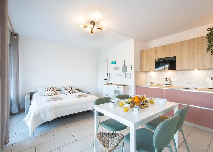 Grand Front De - Climatiser Avec Place De Parking דירה לה גרנד מוט