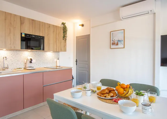 Grand Front De - Climatiser Avec Place De Parking דירה